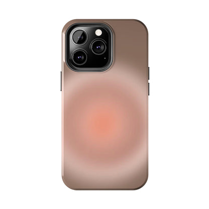 Taupe Aura Tough iPhone Cases