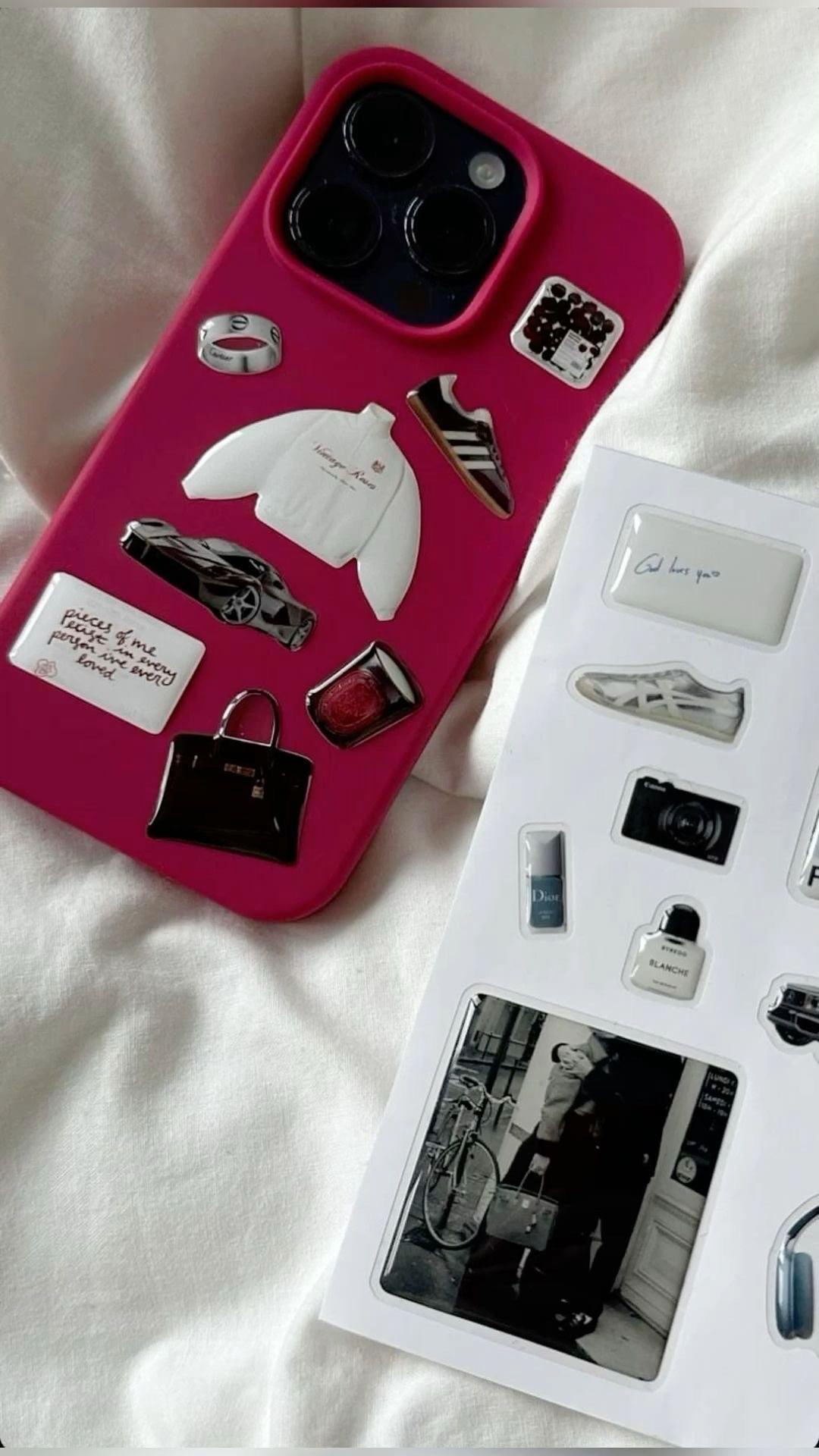 Fitness Girlie Phone Stickers for Phone Cases – Perfect for Personalizing Your Style!