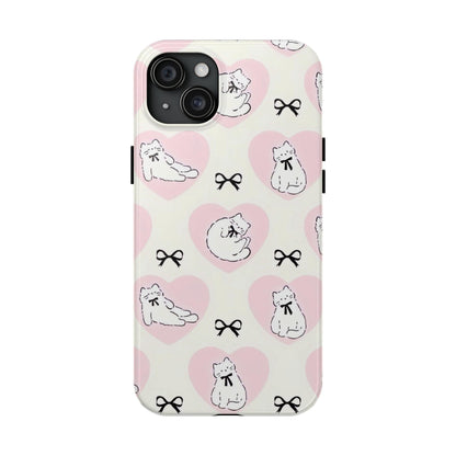 Kitty Love Affair Tough iPhone Cases