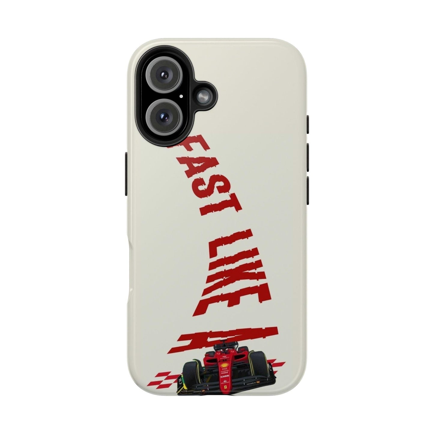 Fast Like a Race Car Tough iPhone Cases