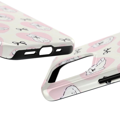 Kitty Love Affair Tough iPhone Cases