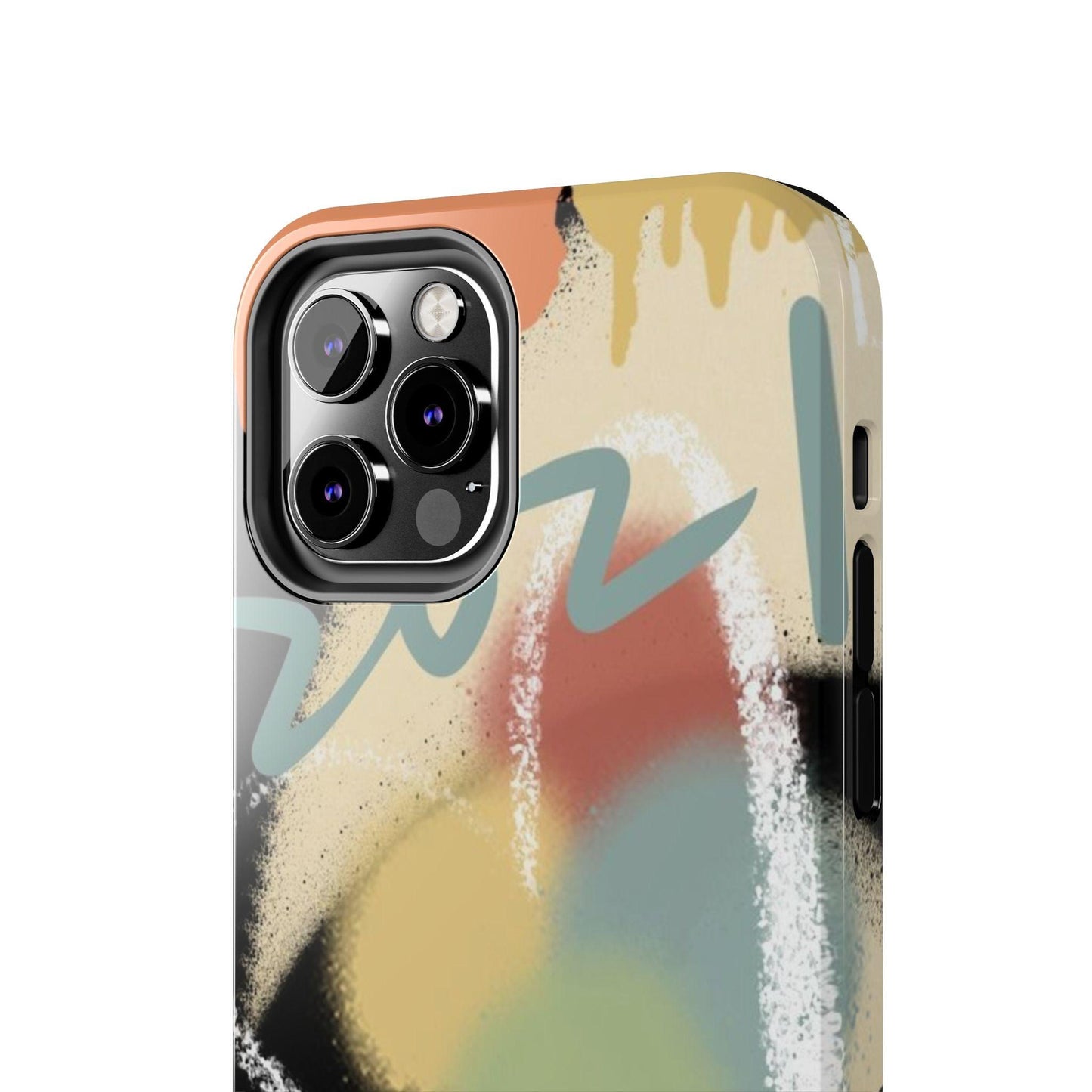 Abstract Splash: Wow Edition Tough iPhone Cases