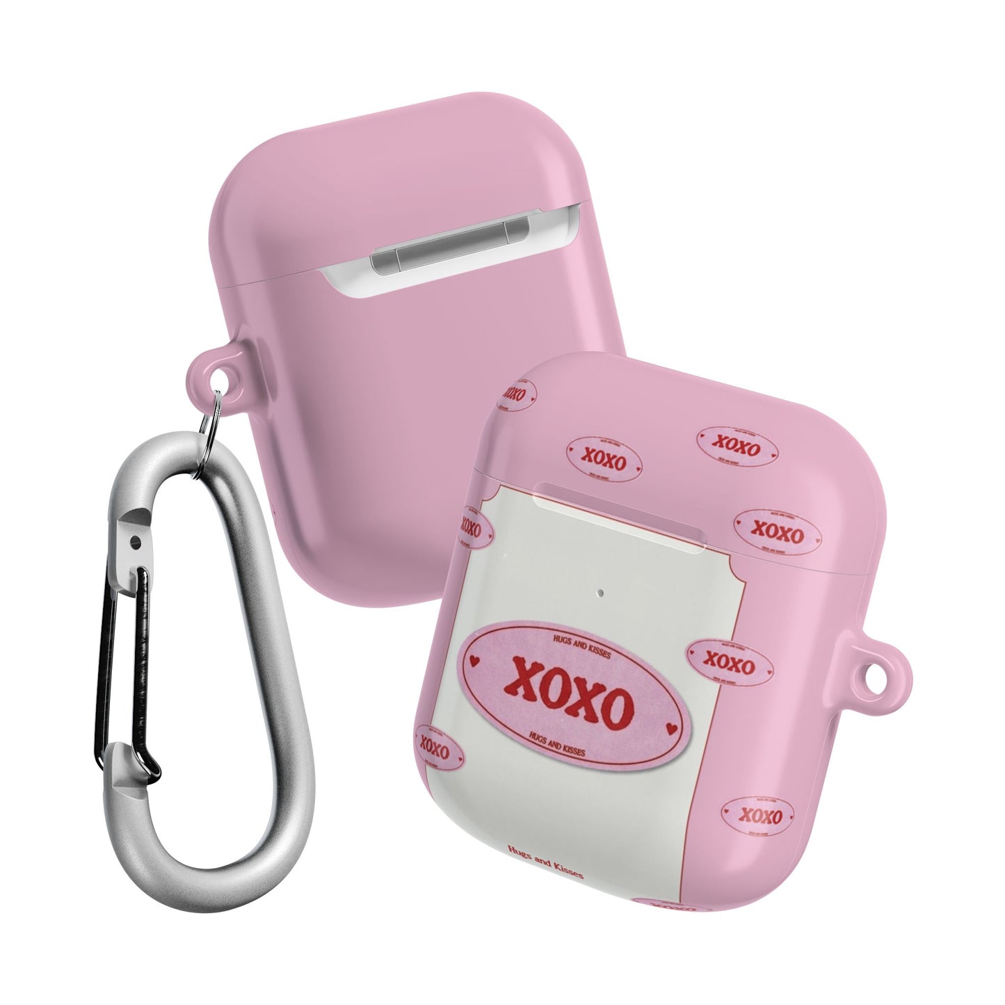 Cute Pink XOXO AirPod Case
