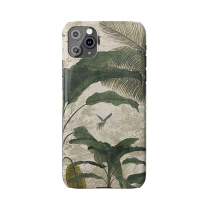 Tropical Paradise Vintage Charm iPhone Cases