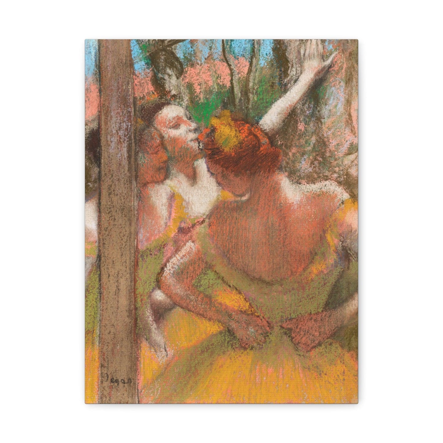 Dancers (1896) painting by Edgar Degas - Canvas Gallery Wraps