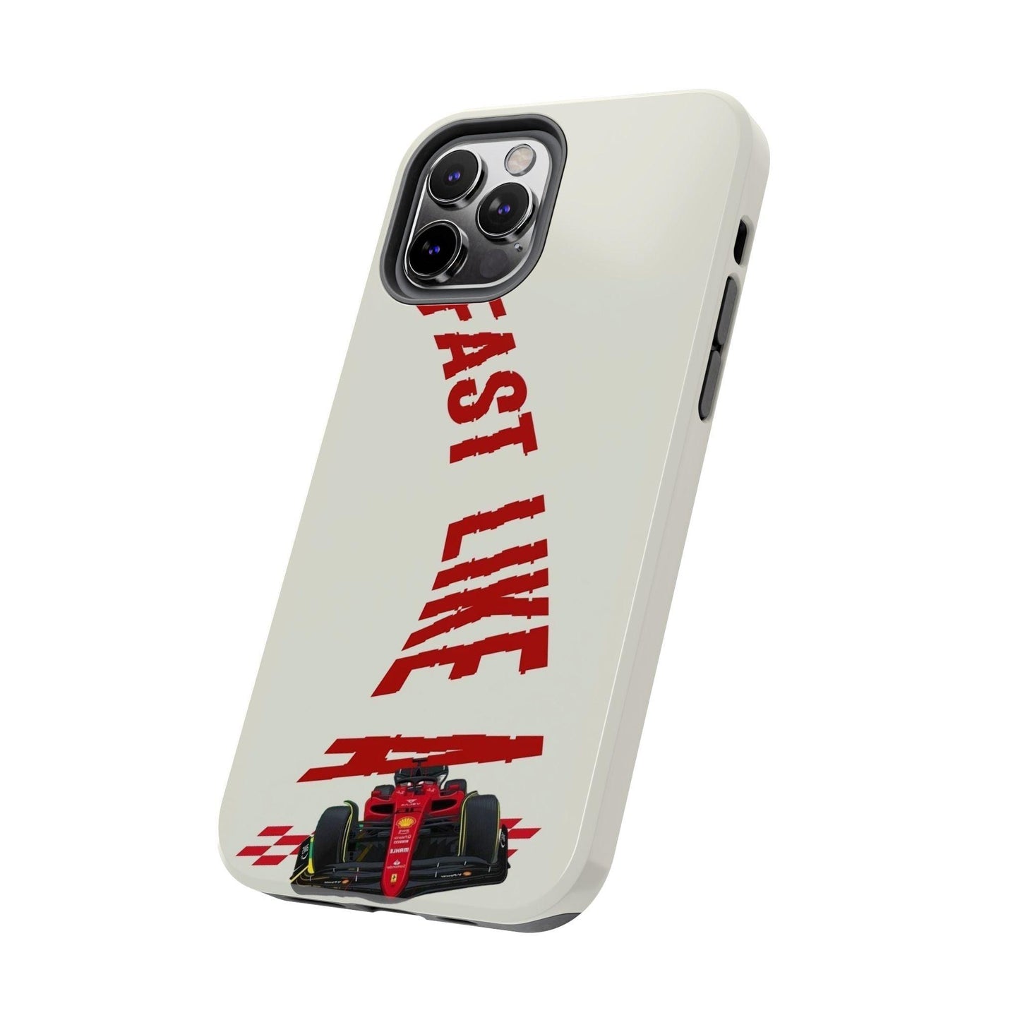 Fast Like a Race Car Tough iPhone Cases