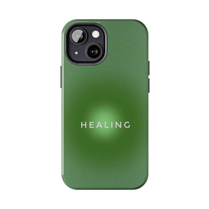 Healing Tough iPhone Cases in Green