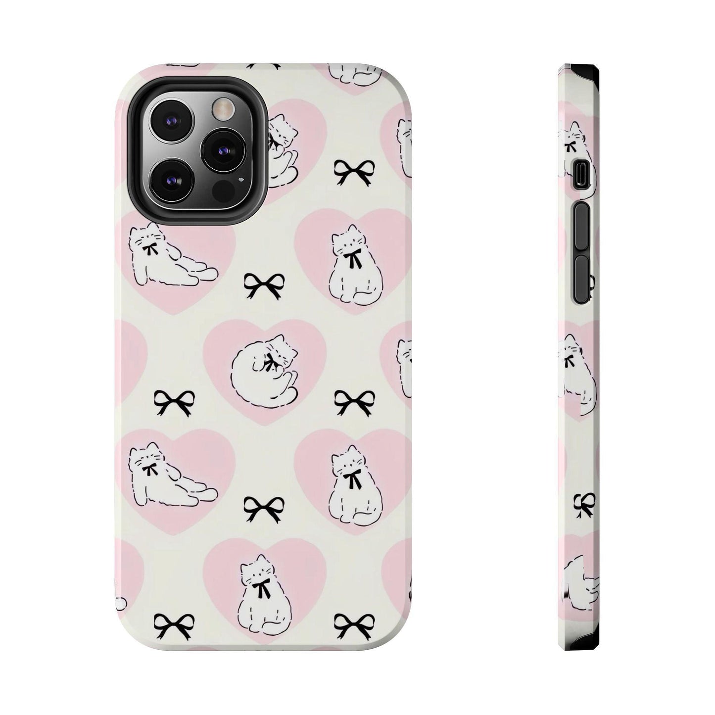 Kitty Love Affair Tough iPhone Cases