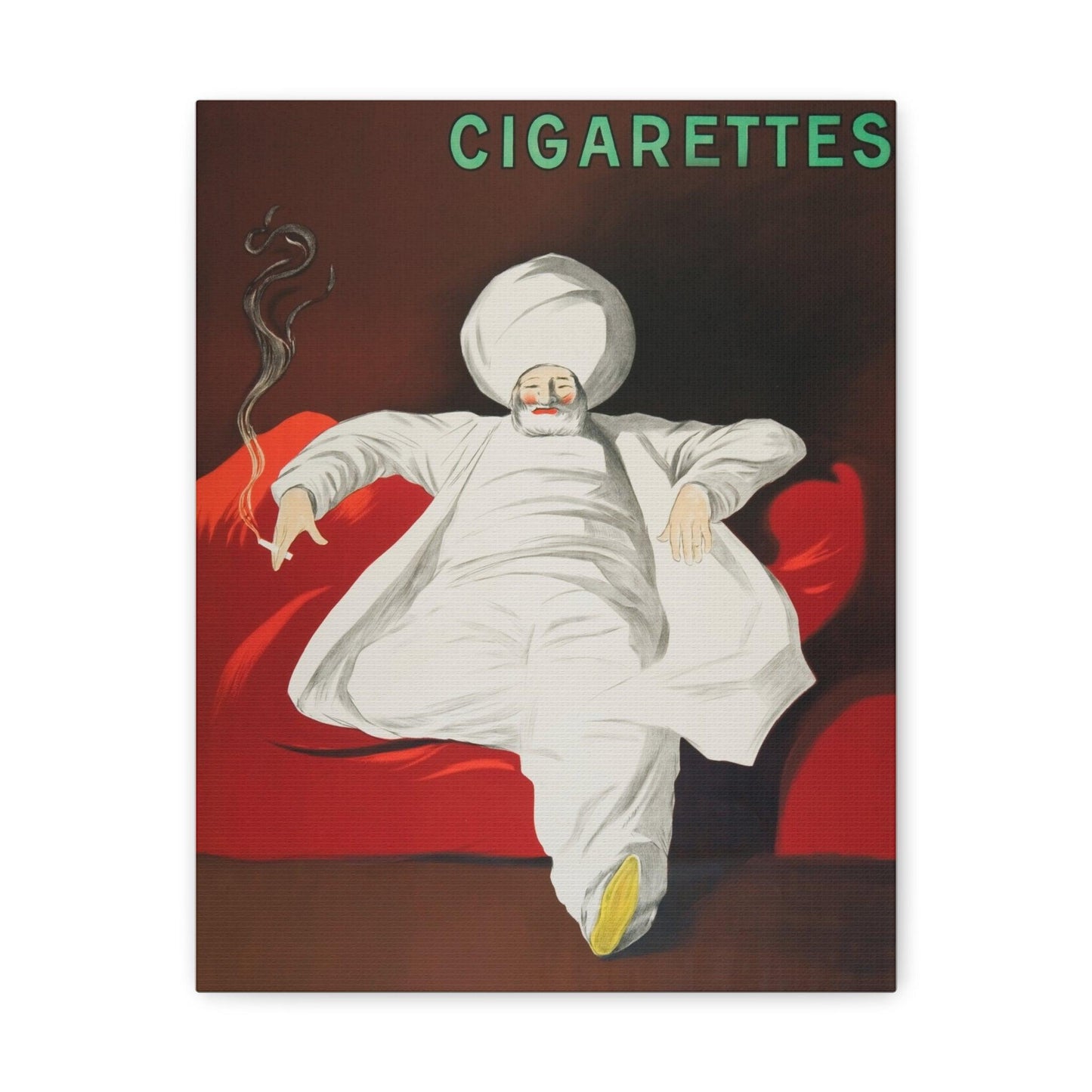 JOB Cigarettes (1912) by Leonetto Cappiello. - Canvas Gallery Wraps