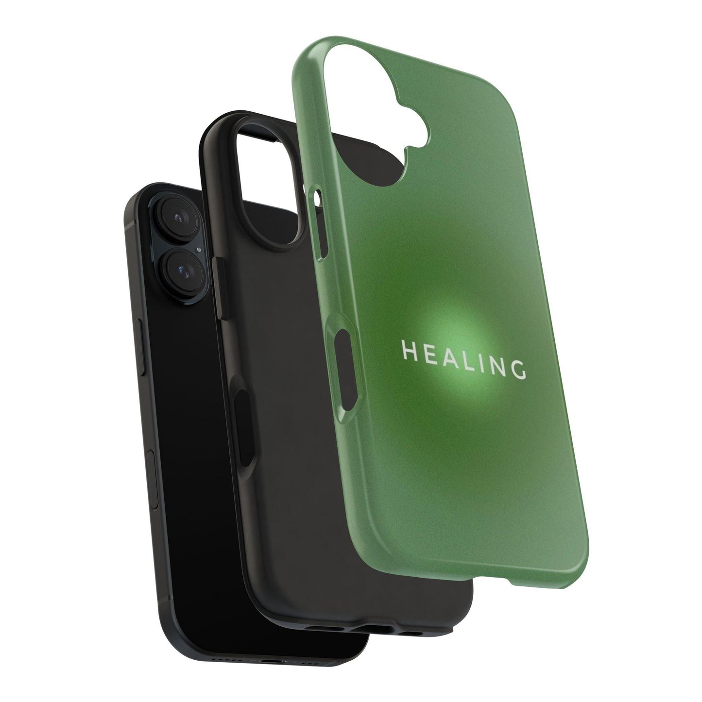 Healing Tough iPhone Cases in Green