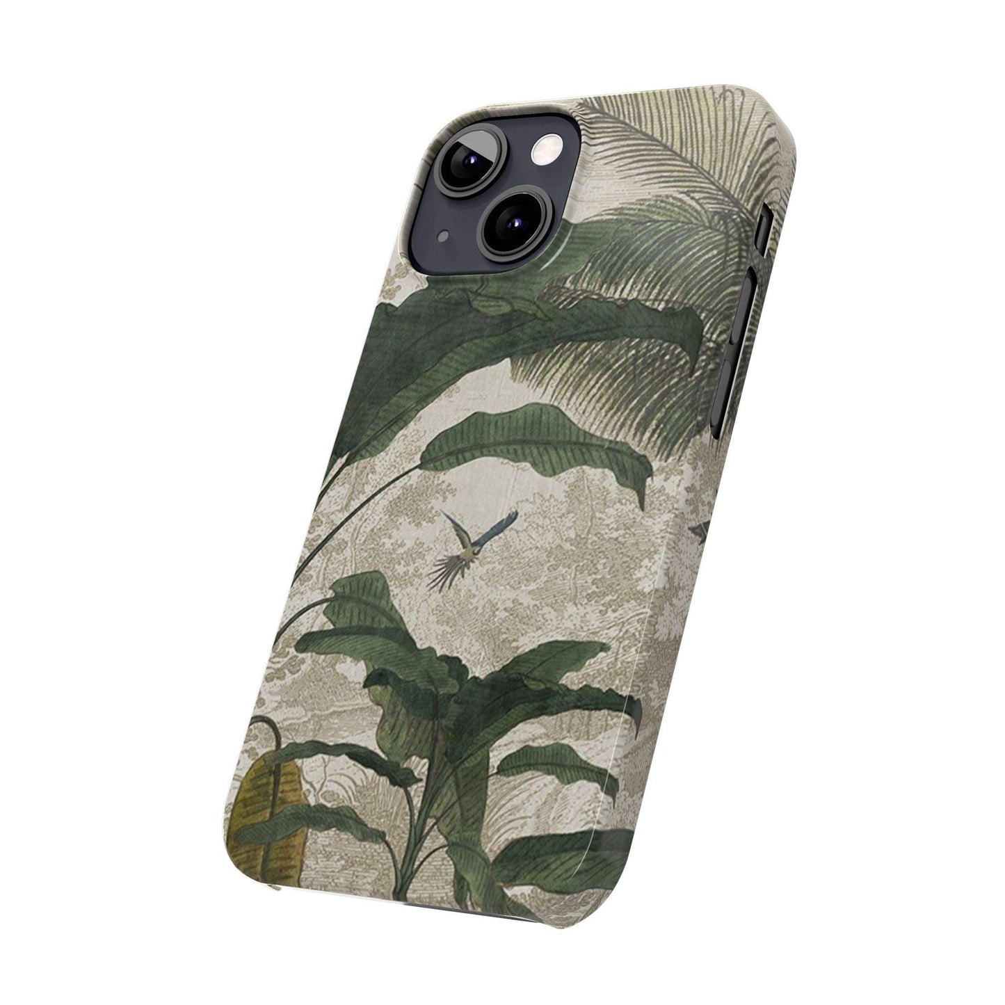 Tropical Paradise Vintage Charm iPhone Cases