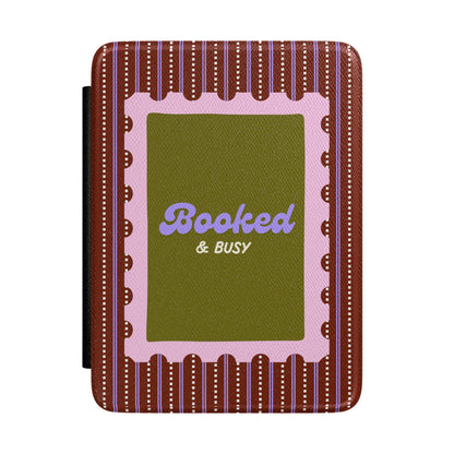Booked & Busy Kindle Case