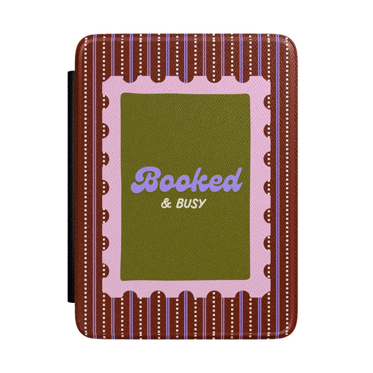 Booked & Busy Kindle Case