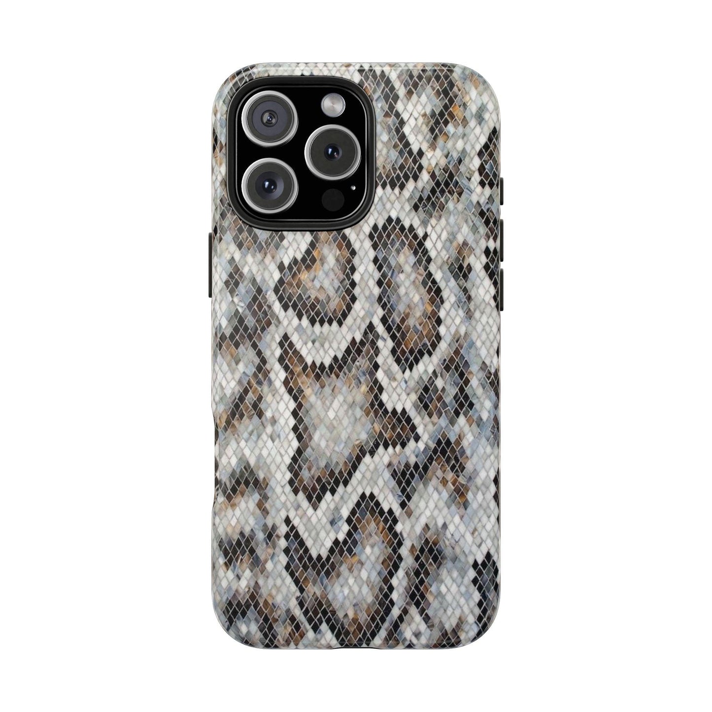 Crawler in Grey Mosaic Tough iPhone Cases