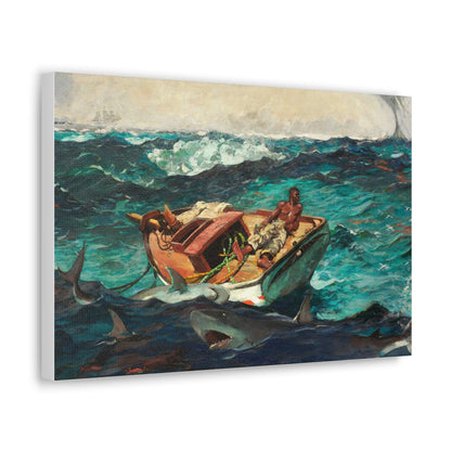 The Gulf Stream (1899) by Winslow Homer - Canvas Gallery Wraps