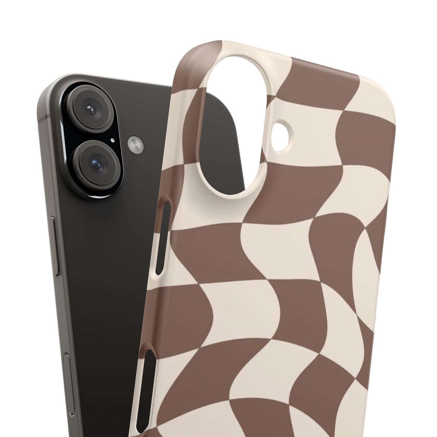 Mocha Mirage Snap iPhone Cases