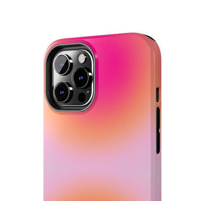 Sunset Glow Tough iPhone Cases with dual layer protection