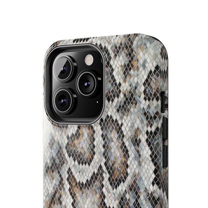 Crawler in Grey Mosaic Tough iPhone Cases