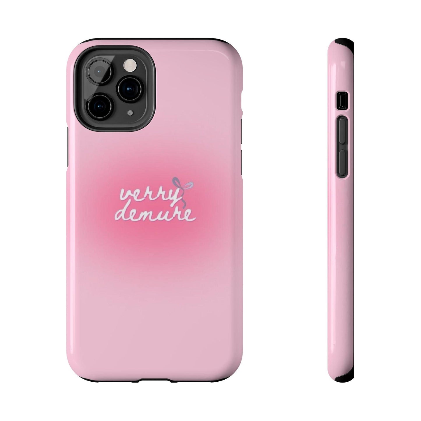 Verry Demure Aura Tough iPhone Cases