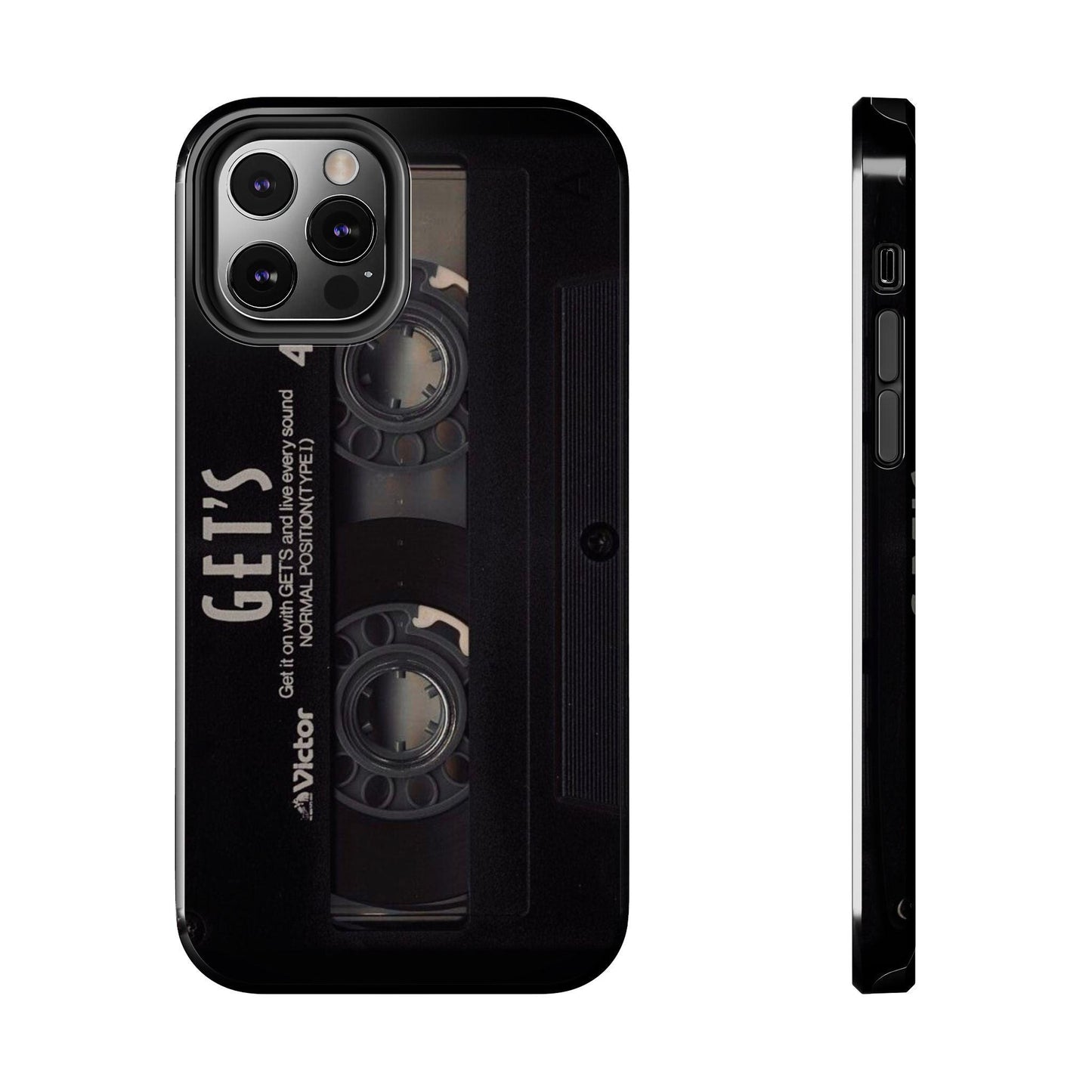 Cassette Tape Aesthetic iPhone Cases