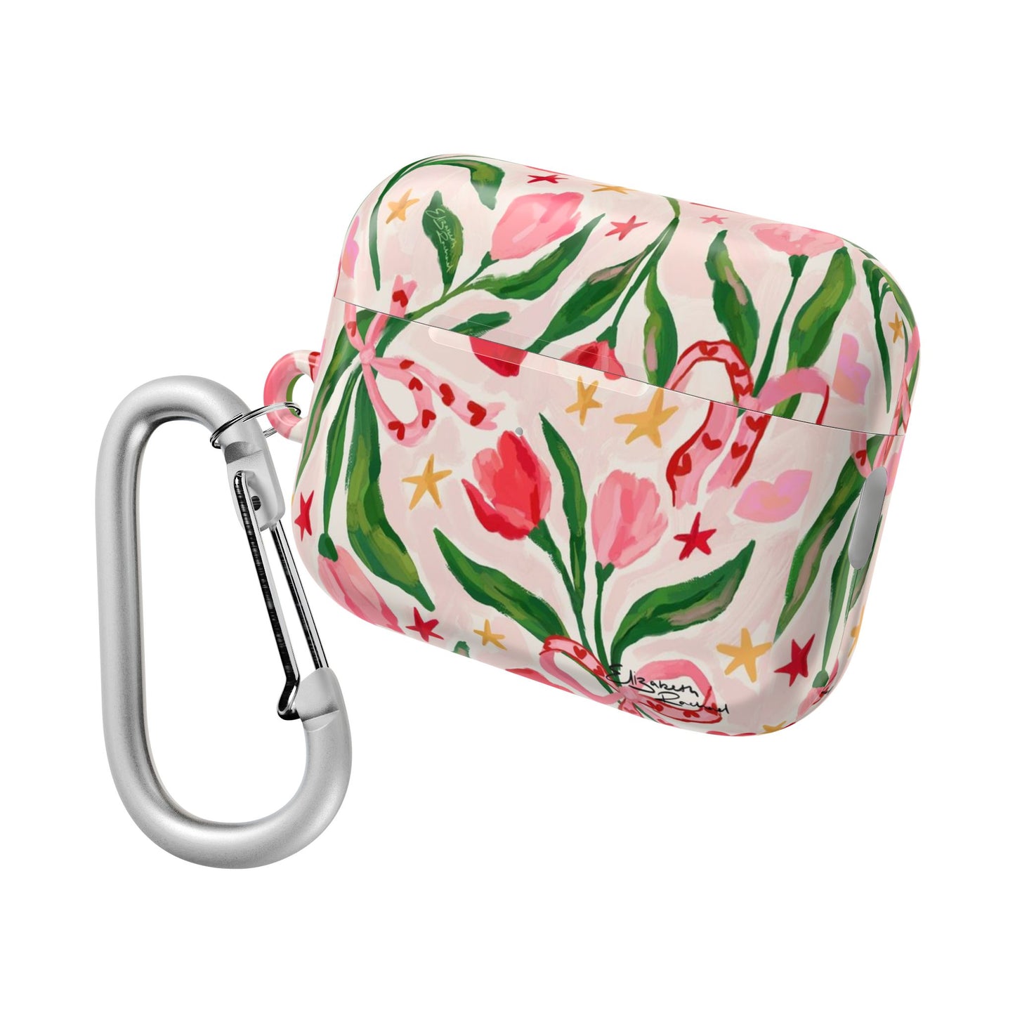 Tulip Love Floral AirPod Case