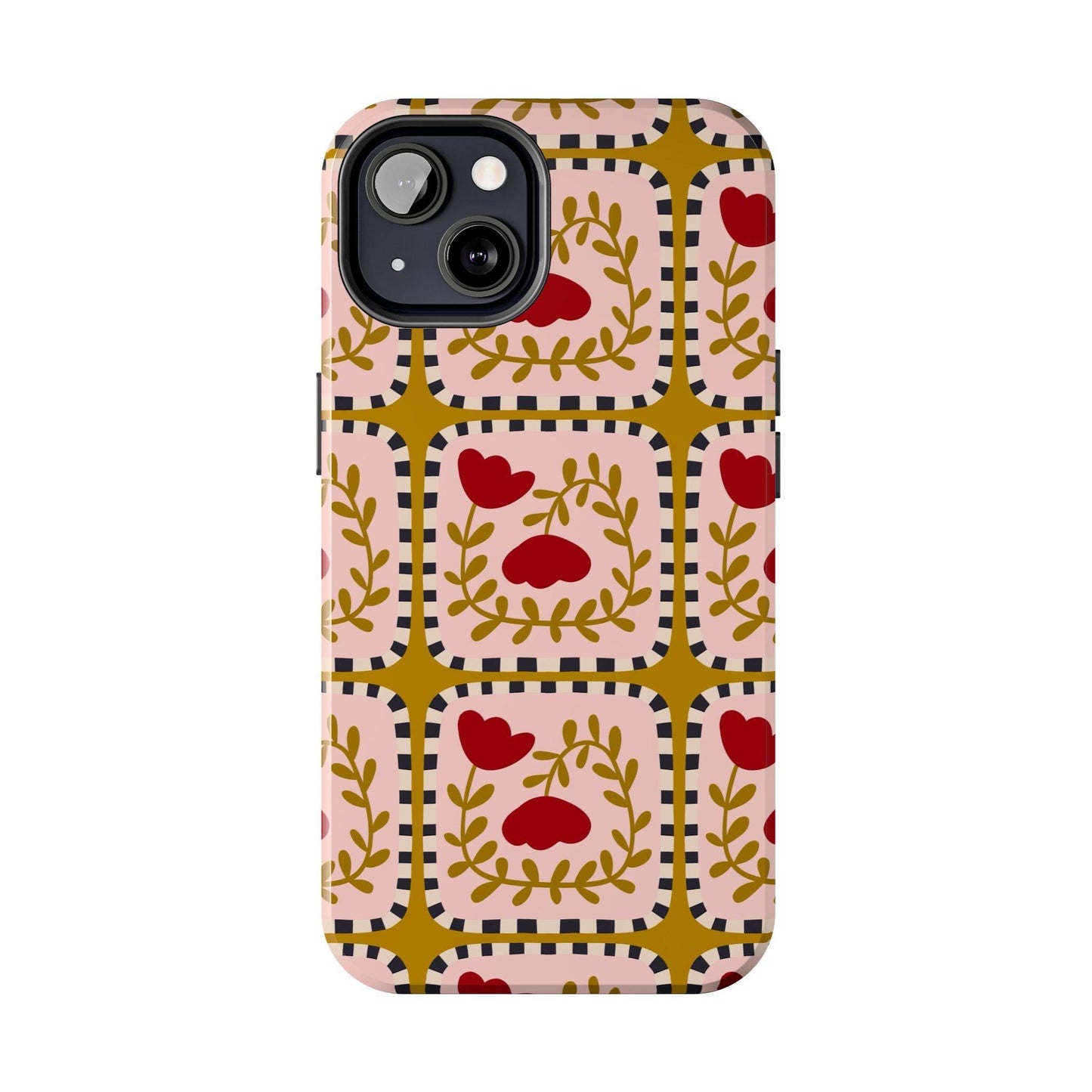 Floral Quirkiness Designer Tough iPhone Cases