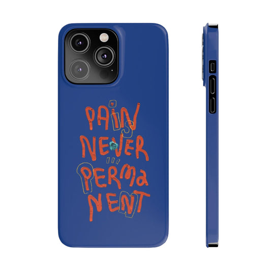 Enduring Hope: Pain is Never Permanent iPhone Cases