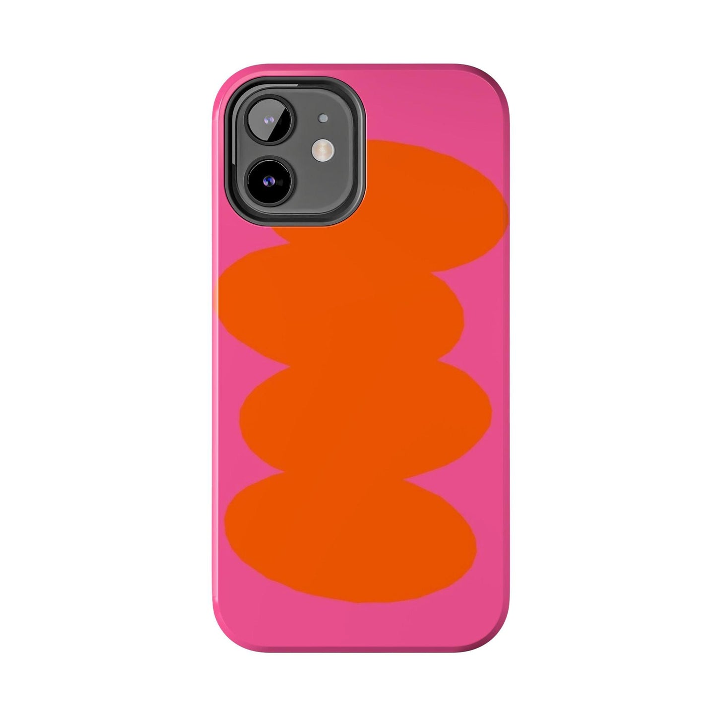 Pink Tangerine Blush Tough iPhone Cases