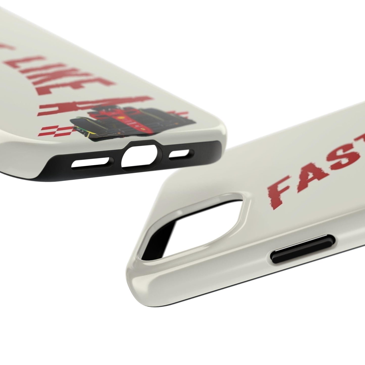 Fast Like a Race Car Tough iPhone Cases