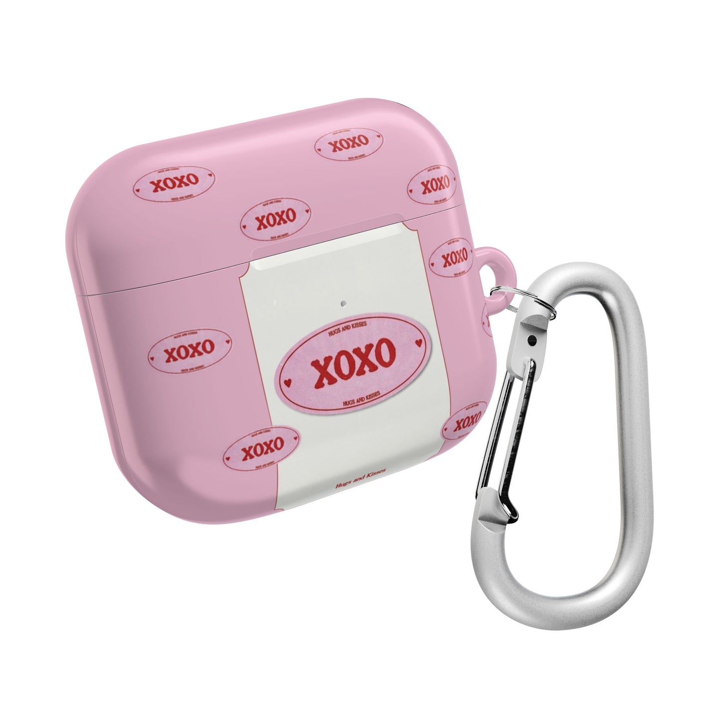 Cute Pink XOXO AirPod Case