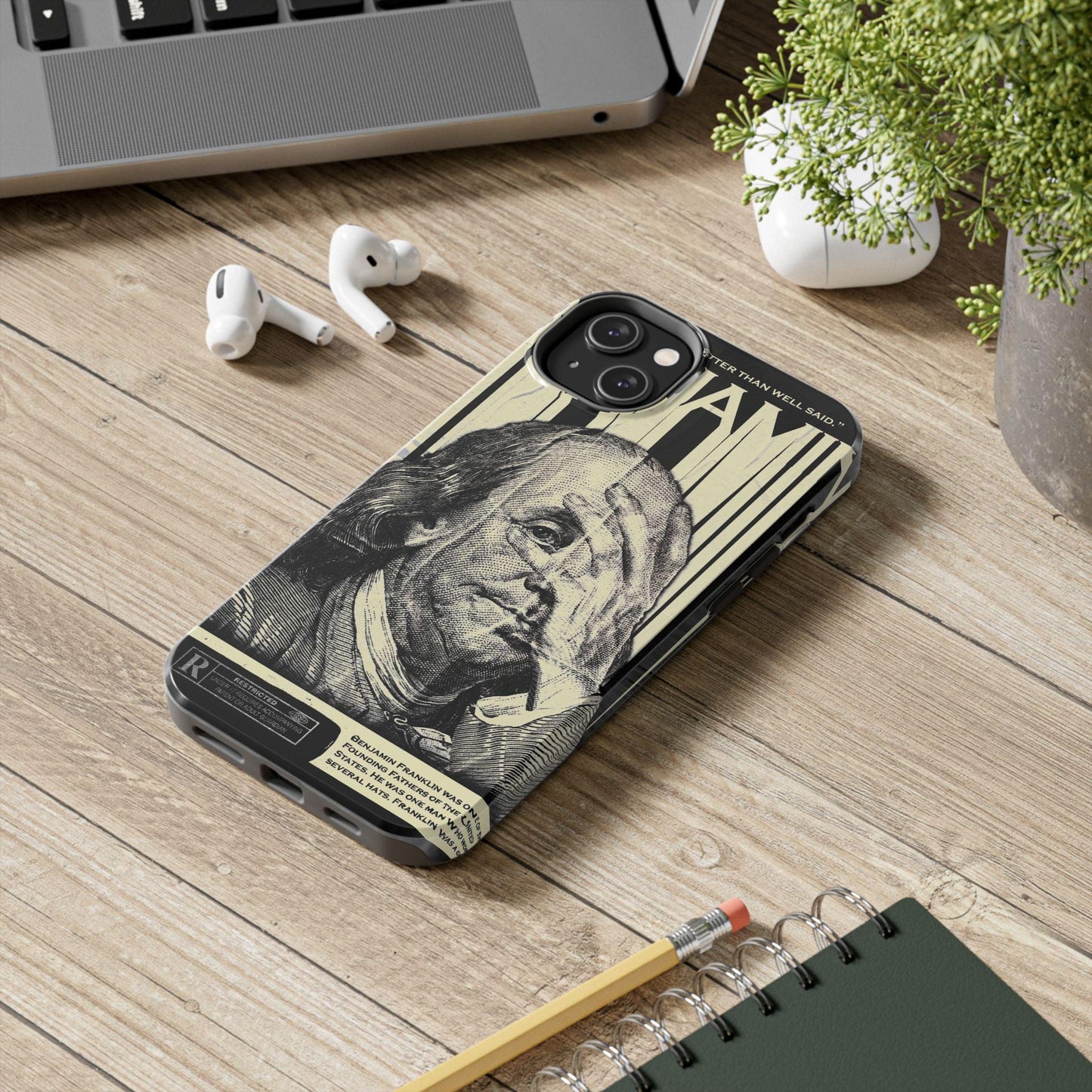 Franklin's Vision Remix Tough iPhone Cases