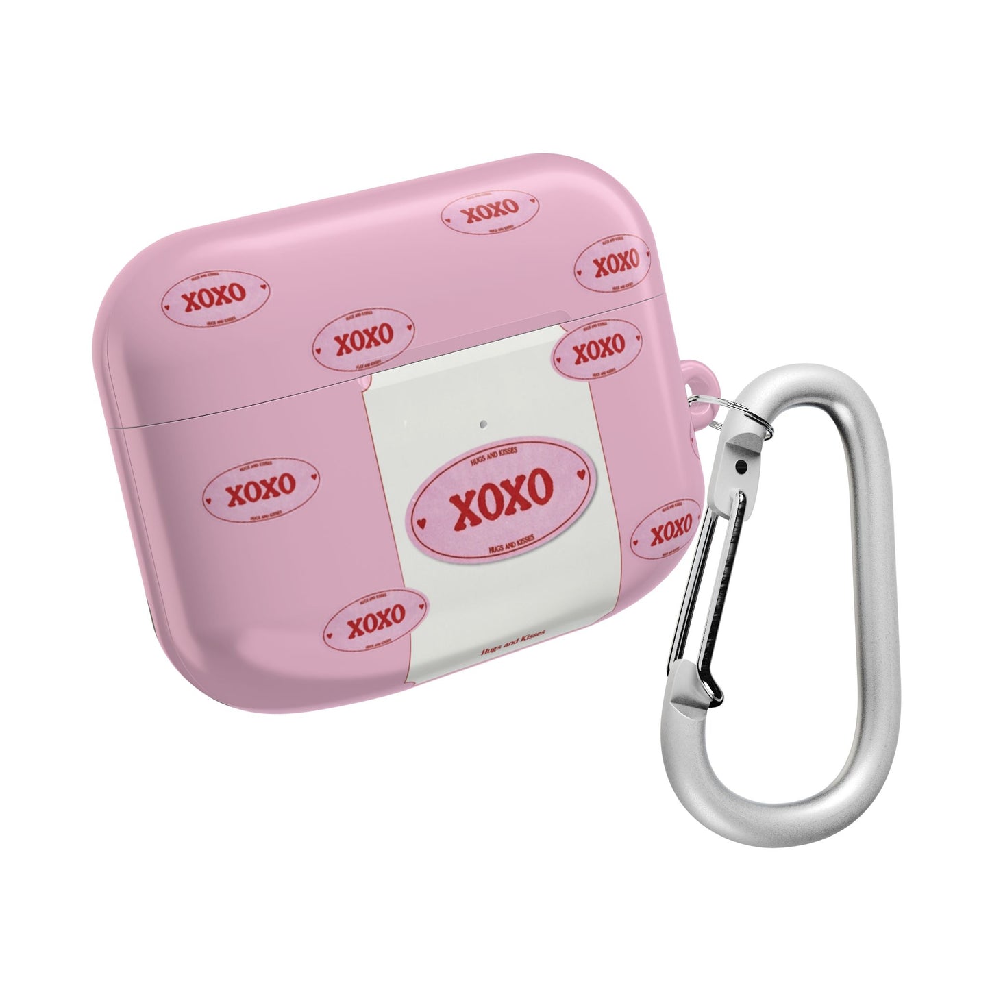 Cute Pink XOXO AirPod Case