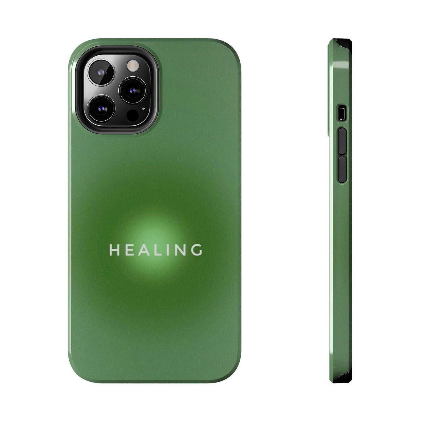 Healing Tough iPhone Cases in Green