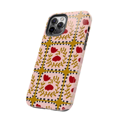 Floral Quirkiness Designer Tough iPhone Cases