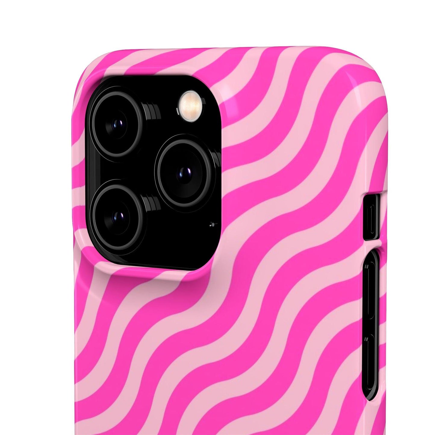 Waveicious Pink Snap iPhone Cases