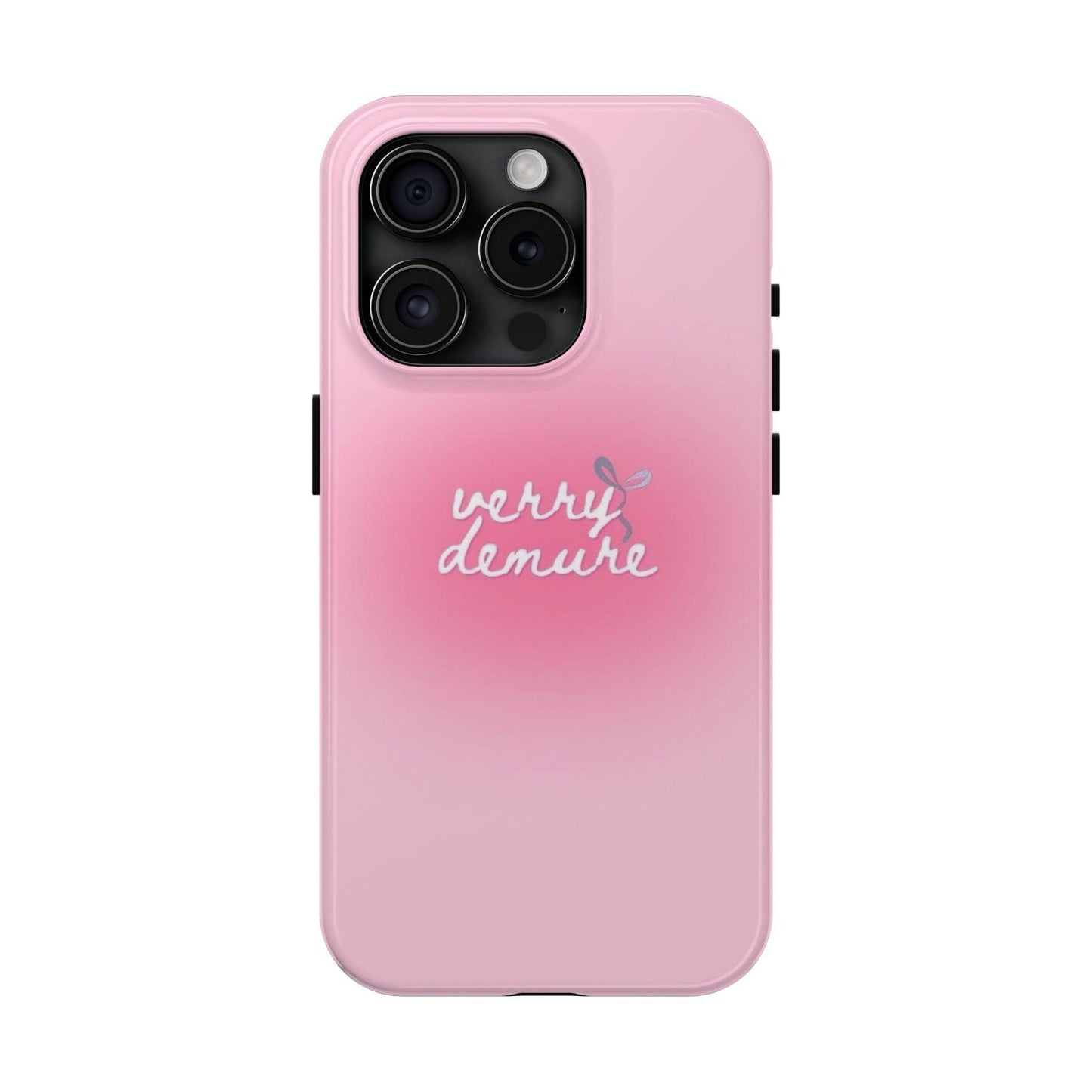 Verry Demure Aura Tough iPhone Cases