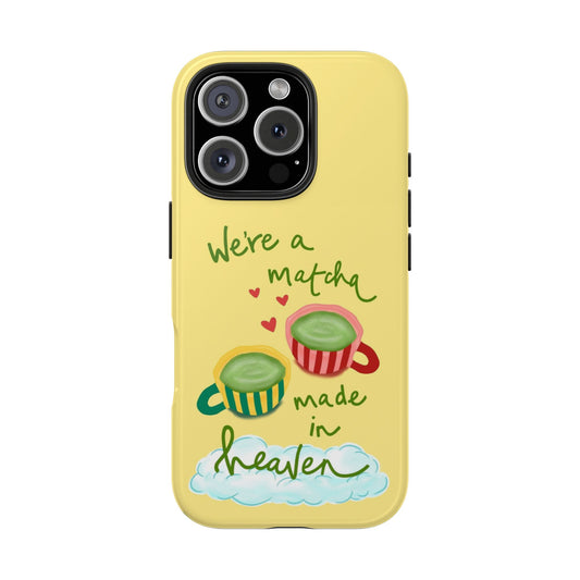 Matcha Made in Heaven iPhone Cases