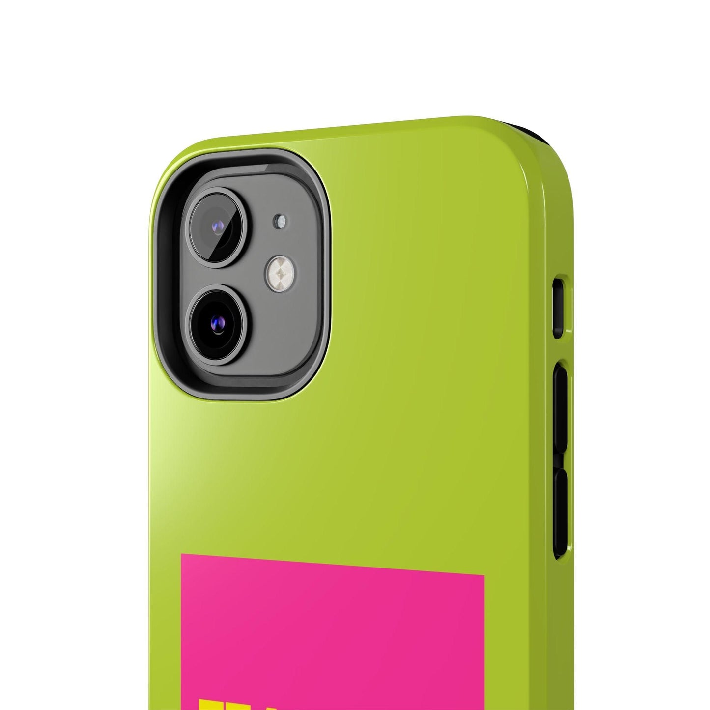 Fearless Tough Neon iPhone Cases