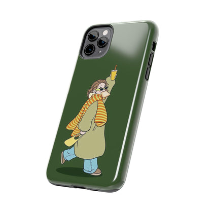 Snack Stroll & Sassy Sips Chic iPhone Cases