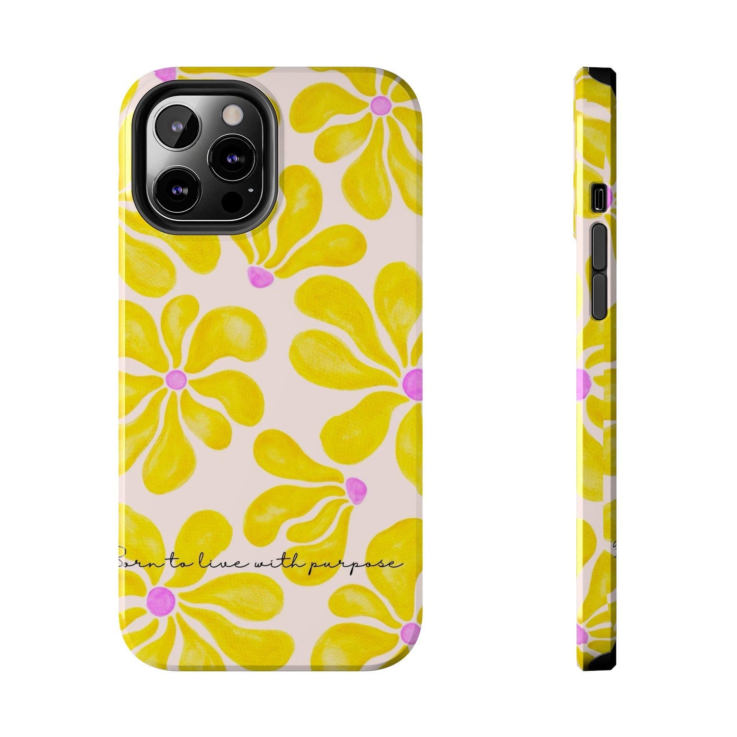 Sunshine Floral Tough iPhone Cases