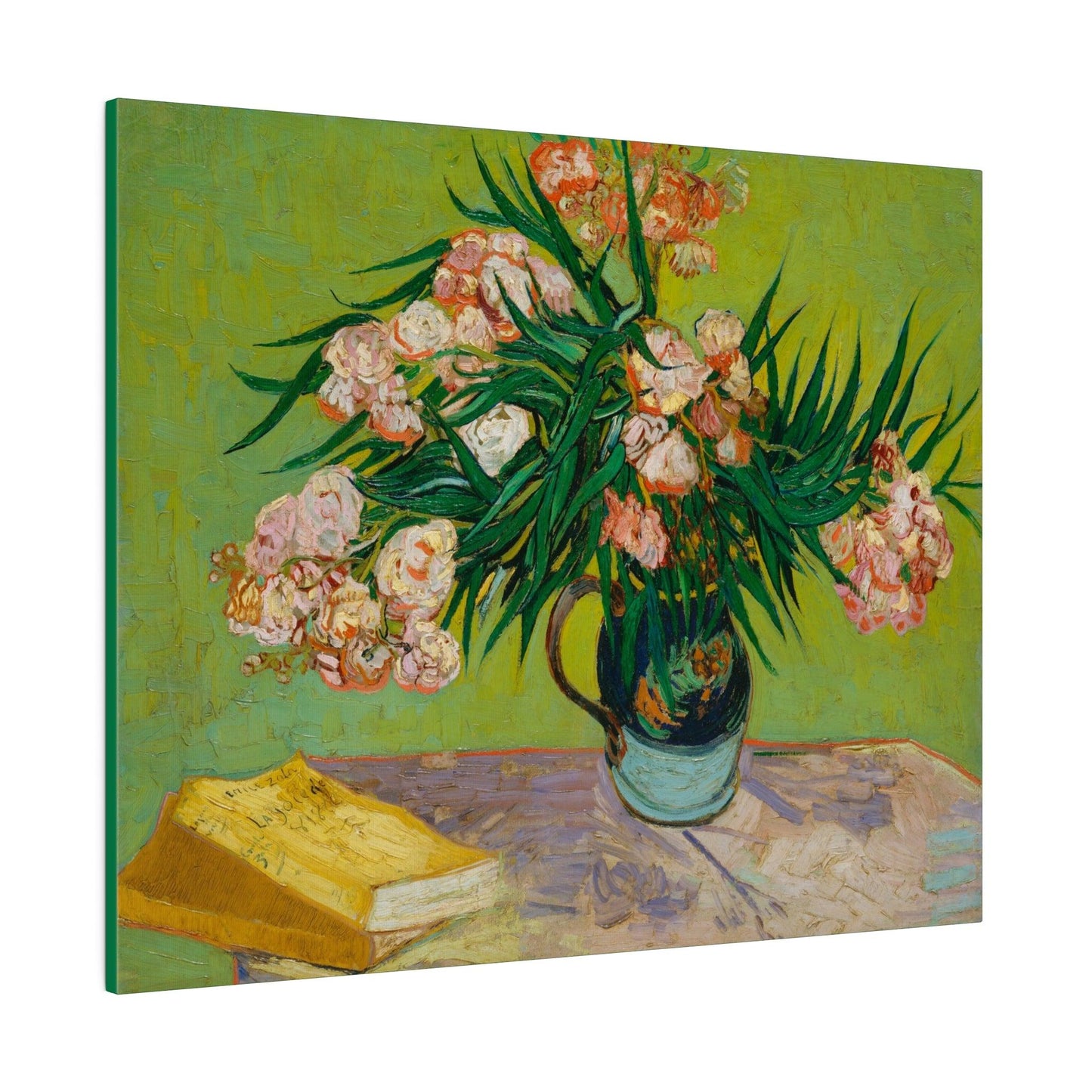 Oleanders 1888 by Vincent Van Gogh  Matte Canvas Stretched 0.75