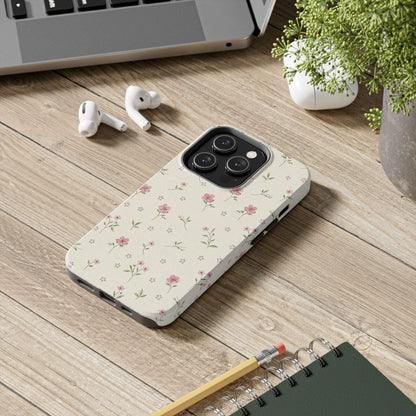 Minimalist Floral Cute iPhone Cases