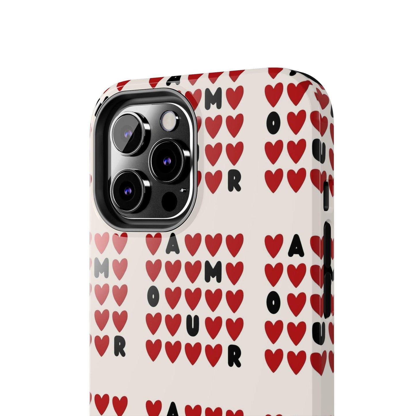 AMOUR Valentines iPhone Cases