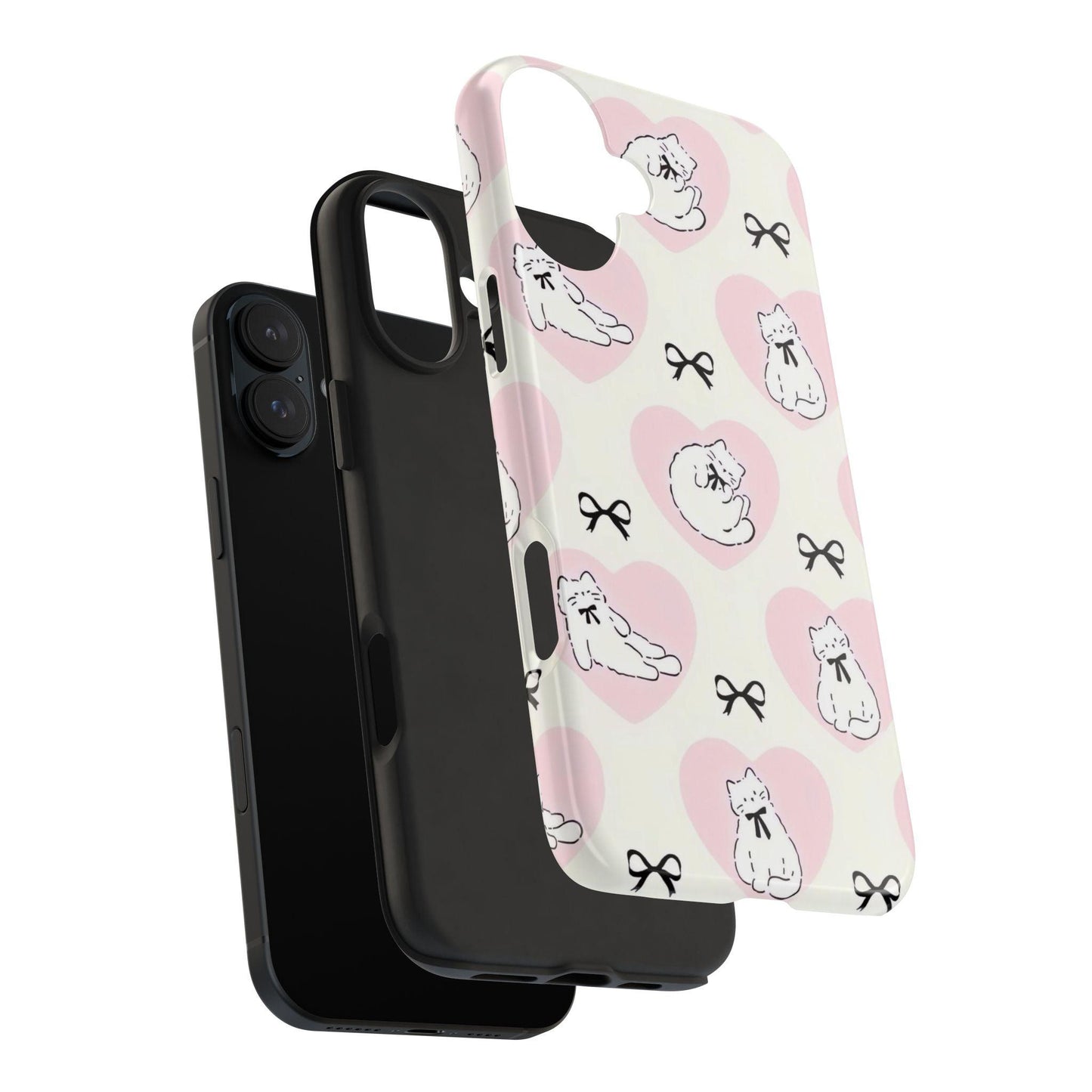 Kitty Love Affair Tough iPhone Cases