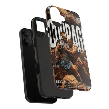 Courage Battle Scene iPhone Cases