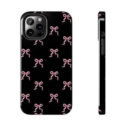 Pink Ribbon Charm iPhone Tough Case