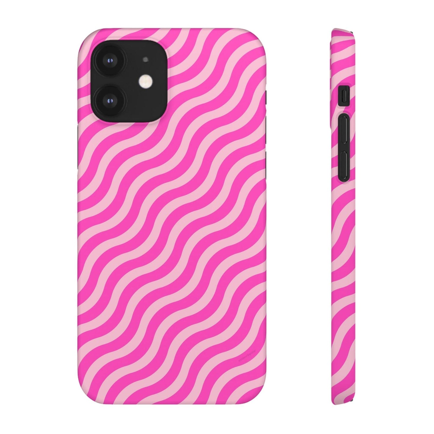 Waveicious Pink Snap iPhone Cases