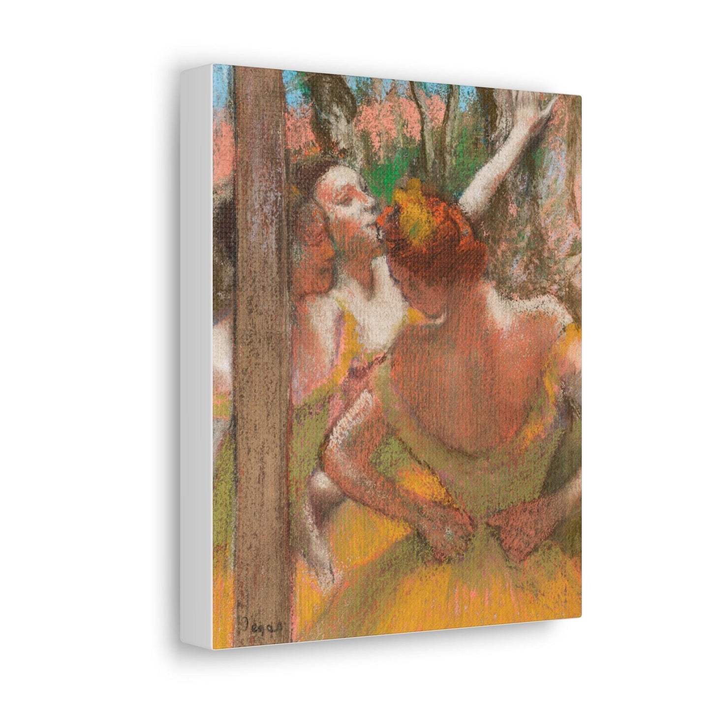 Dancers (1896) painting by Edgar Degas - Canvas Gallery Wraps