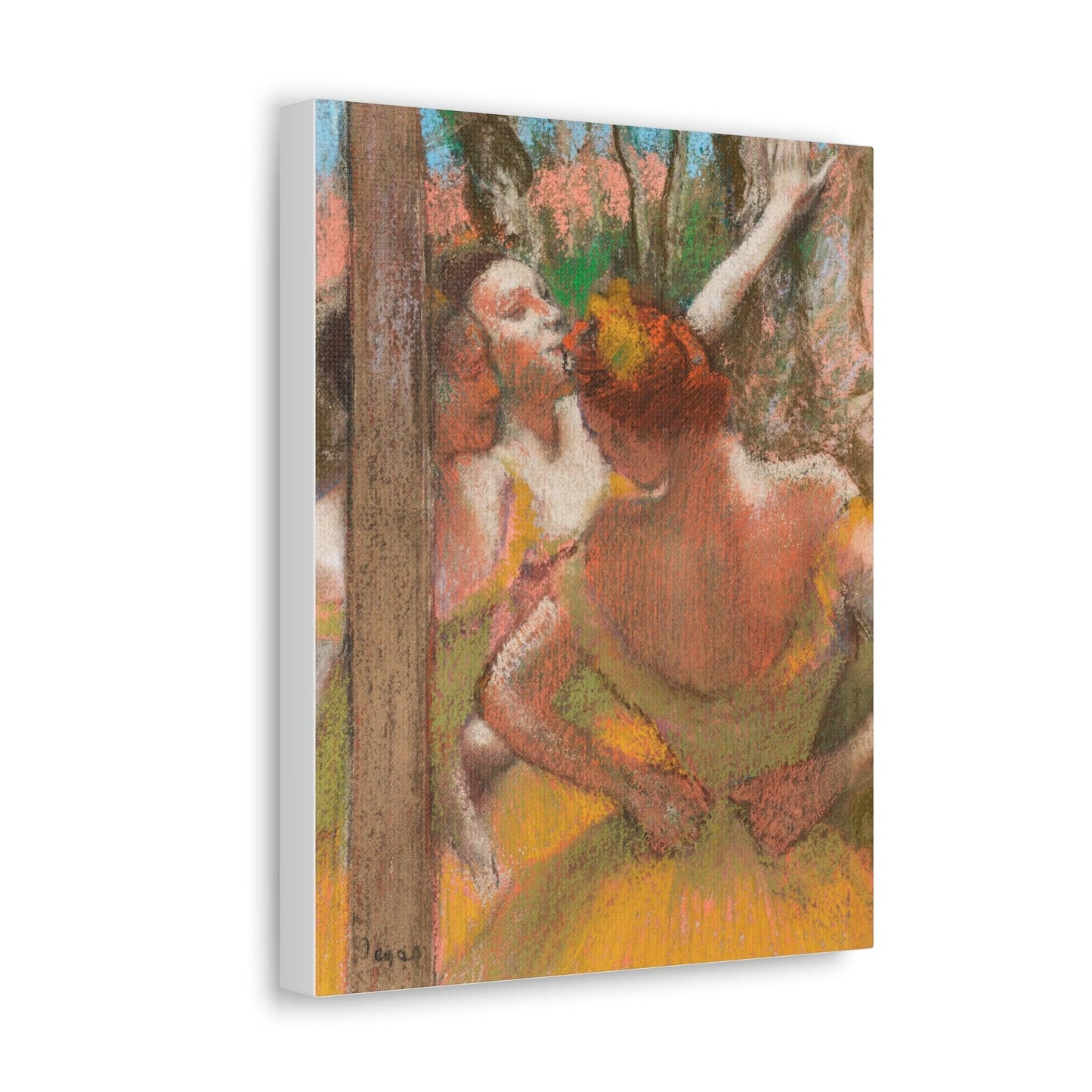 Dancers (1896) painting by Edgar Degas - Canvas Gallery Wraps