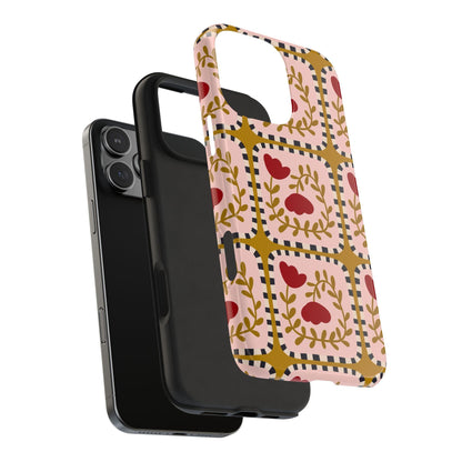 Floral Quirkiness Designer Tough iPhone Cases